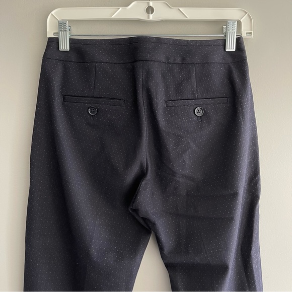 Express columnist blue patterned slacks dress pants - Picture 4 of 10